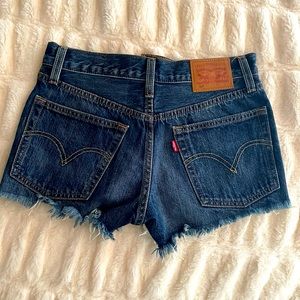 Levi’s 501 High-Rise Denim Shorts